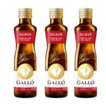 3 Unidades Azeite De Oliva Gallo Unico Vidro 250ml