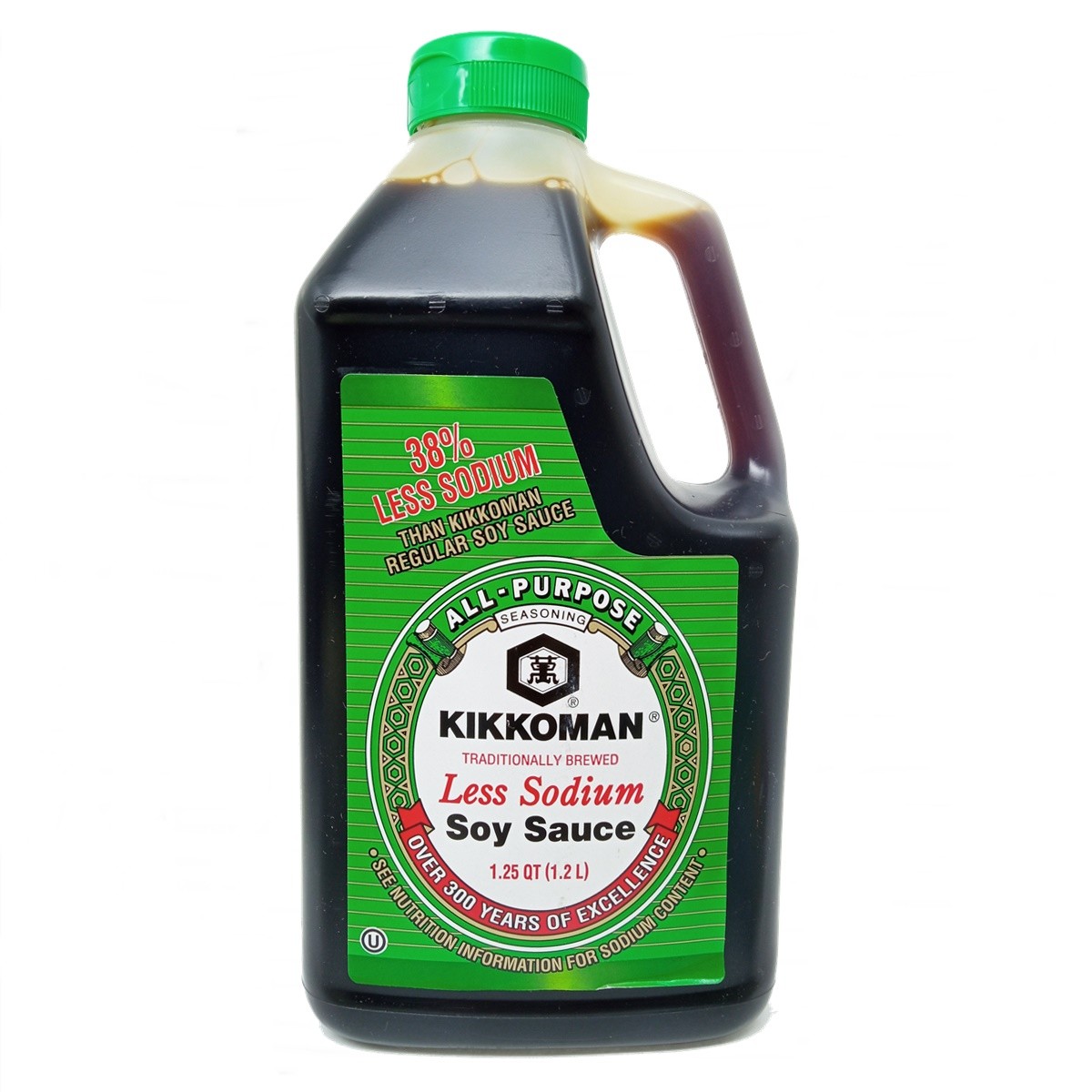 Molho de Soja Shoyu Less Salt 1,2L - Kikkoman - Imagem 1